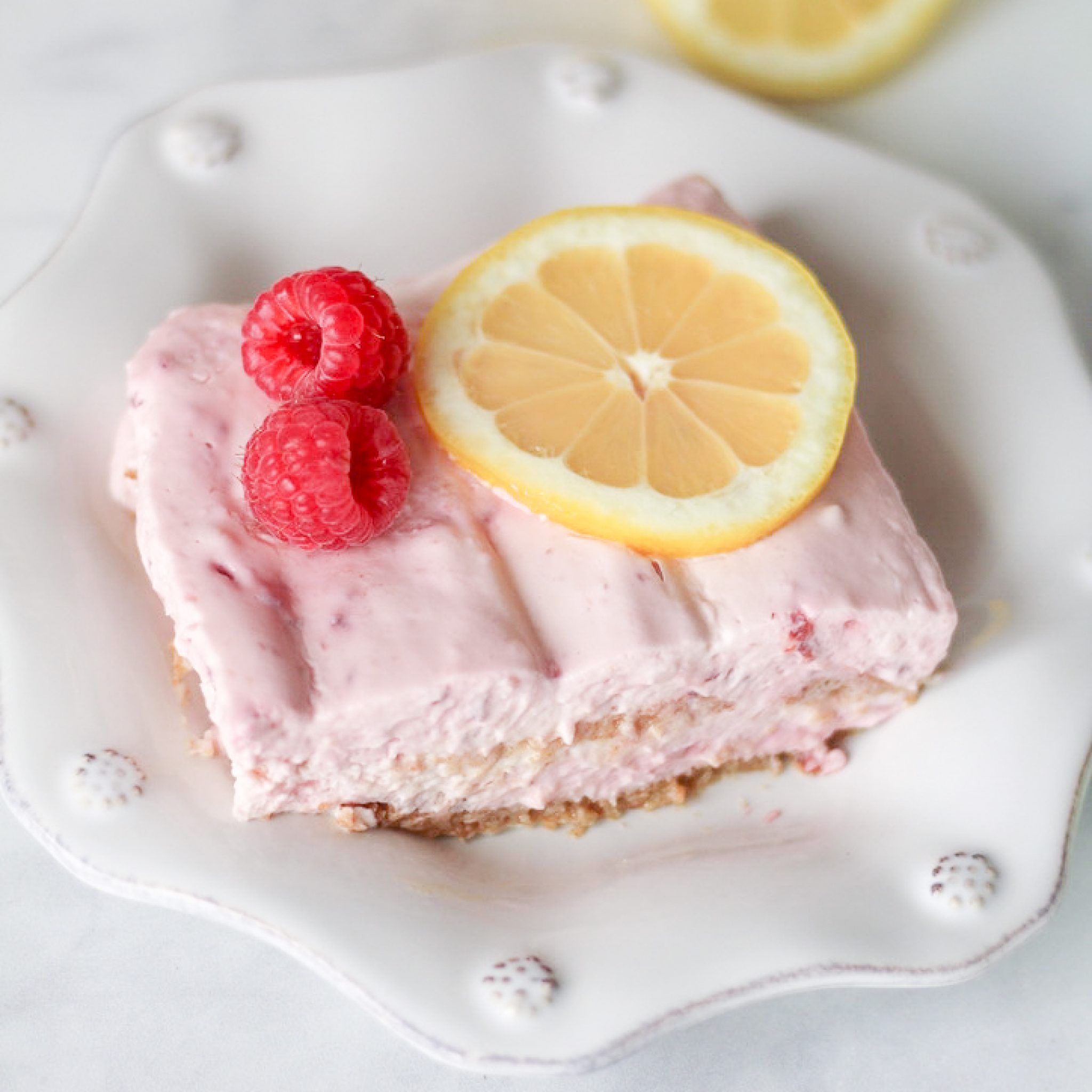 No Bake Lemon Raspberry Icebox Cake This Celebrated Life 0267